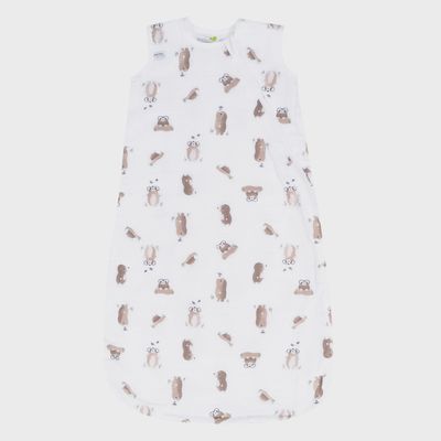 Sac de Nuit Mousseline Taupe 572