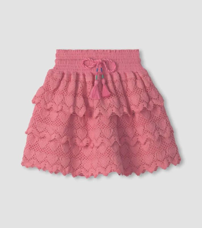 Jupe-short rose 1808