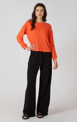 Chandail couleur éclat d’orange 4023