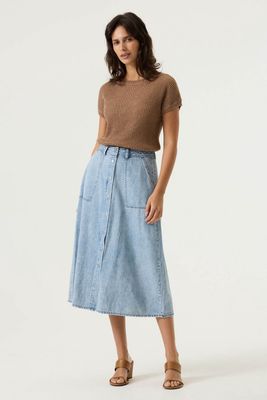 Jupe souple en jeans 0121