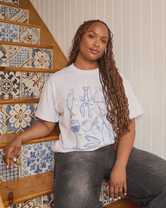 T-shirt food art T044