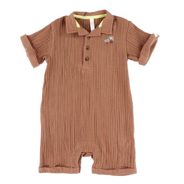 Barboteuse brune 2659