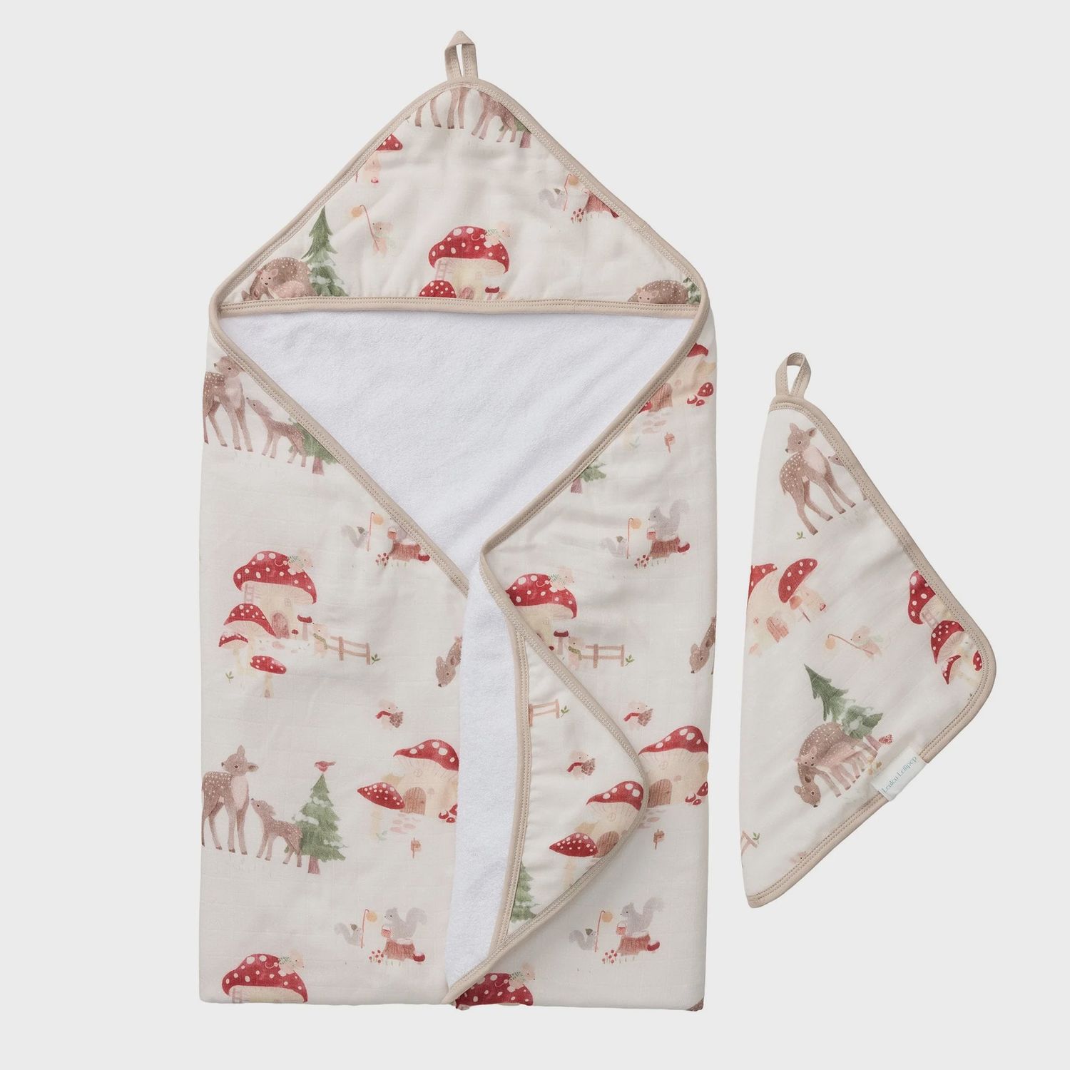 Ensemble Serviette à Capuchon - Forêt 645