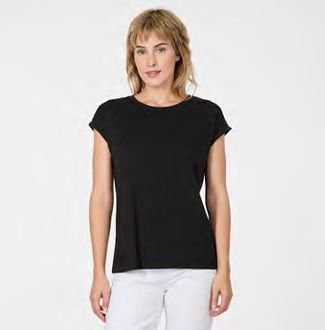 T-shirt noir Diona 1010