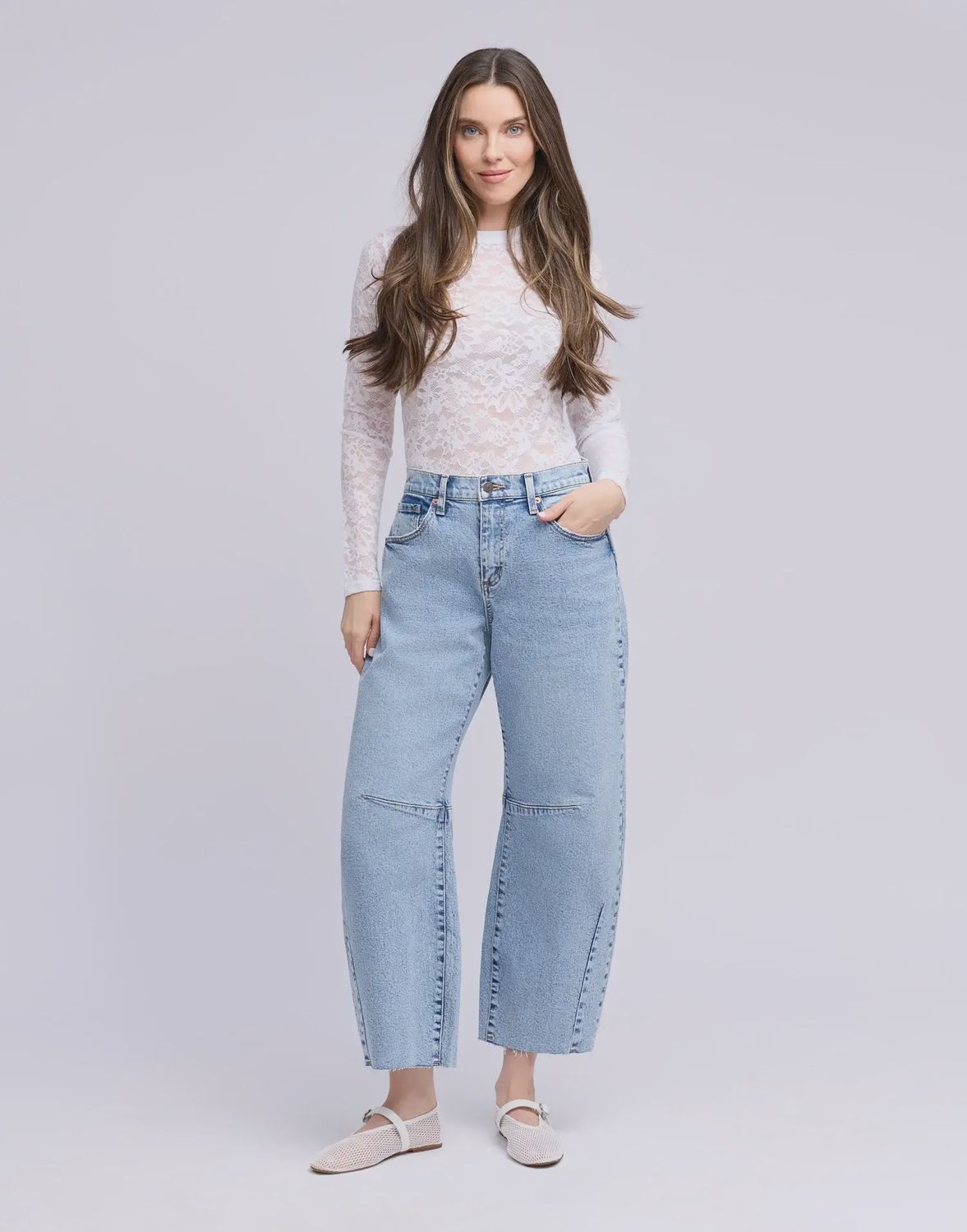 Jeans coupe barrel Billy 2903