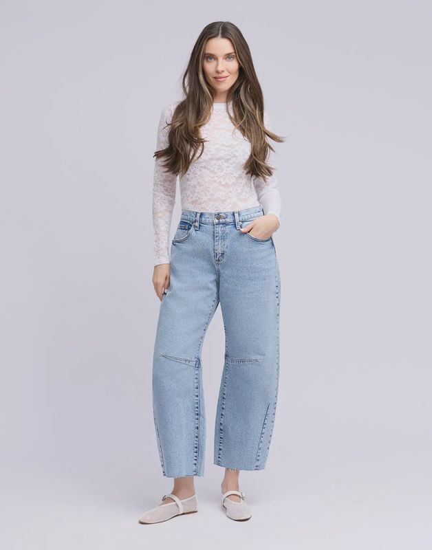 Jeans coupe barrel Billy 2903