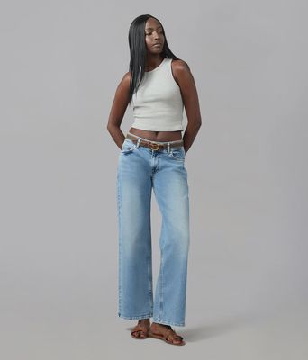 jeans mi-taille haute DD29