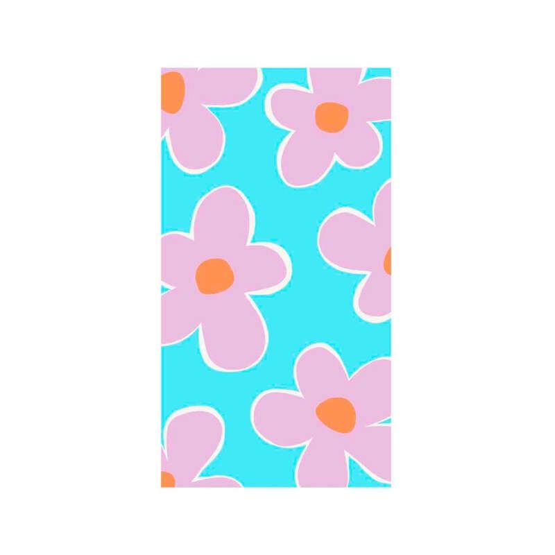 Serviette de bain lilas 0225