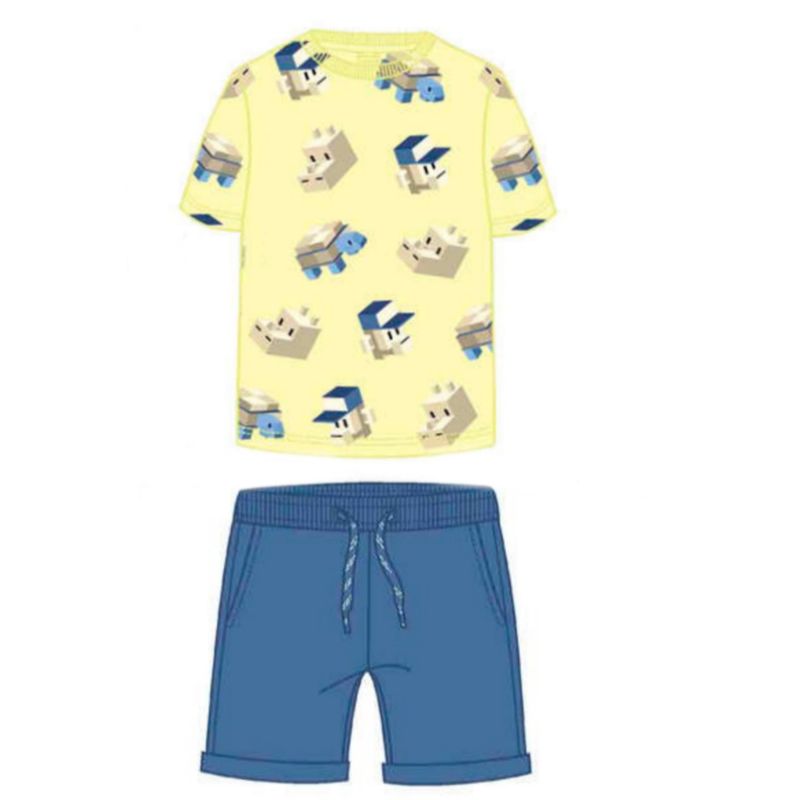 Ensemble 2 pièces animaux pixel  3609