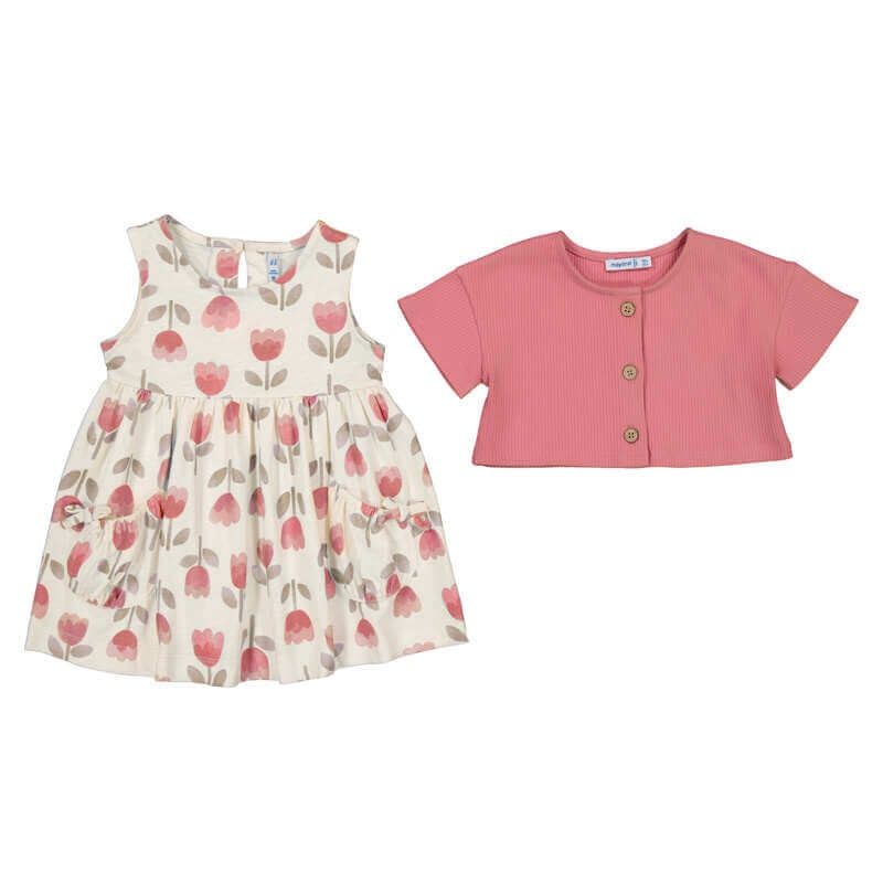 Robe 2 pièces blush 1922