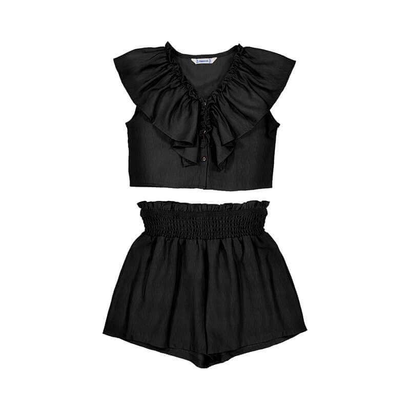 Ensemble 2 pièces noir 6207