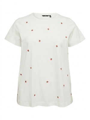 T-shirt blanc motif pêche 1979