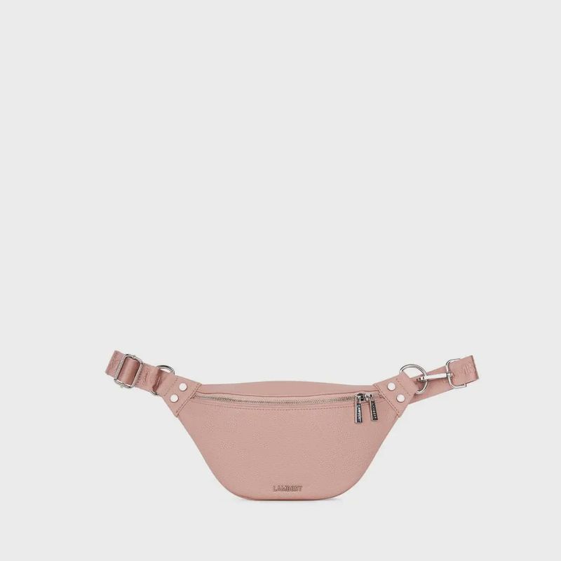Le Sarah - Sac banane en cuir vegan chiffon