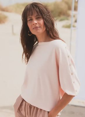 Chandail Raina argile rose 6199