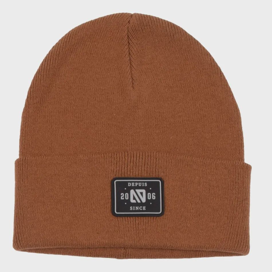 Tuque en tricot, Couleur: Brun, Grandeur: 2-6 ans