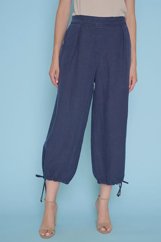 Pantalon 7/8 marine M070