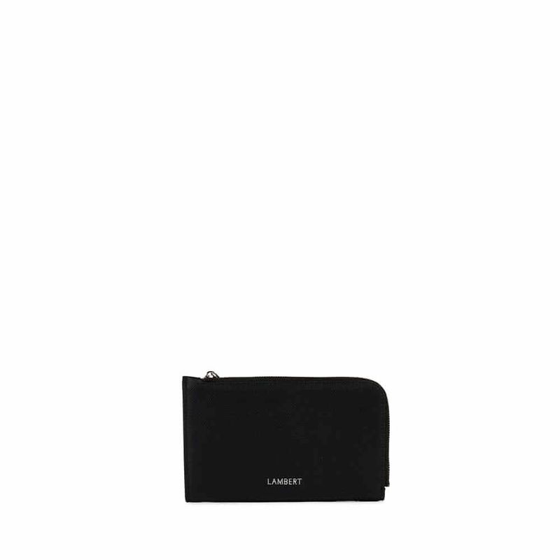 Le Quinn - Portefeuille en cuir vegan noir