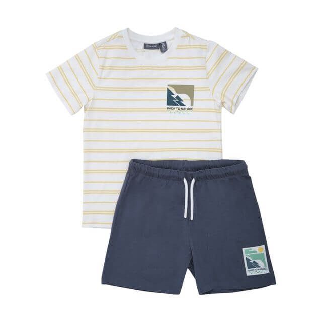 Ensemble 2 pièces short/t-shirt 2671