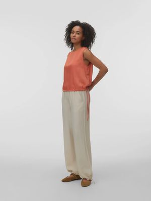 Camisole orange cordon à la taille 5224