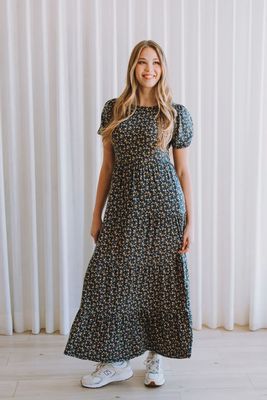 Robe ROSANNA - floral champêtre 769