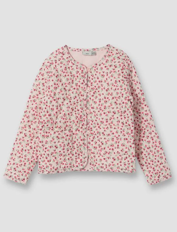 Veste florale en coton tissé 177