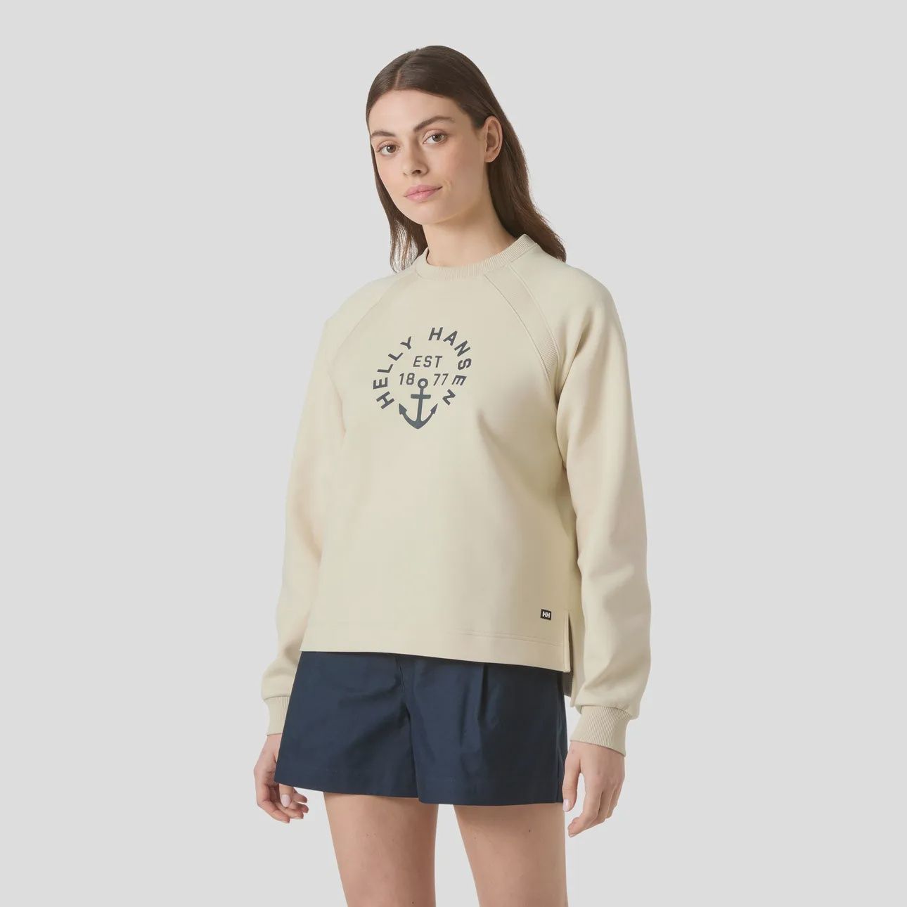 chandail beige ras le cou 034