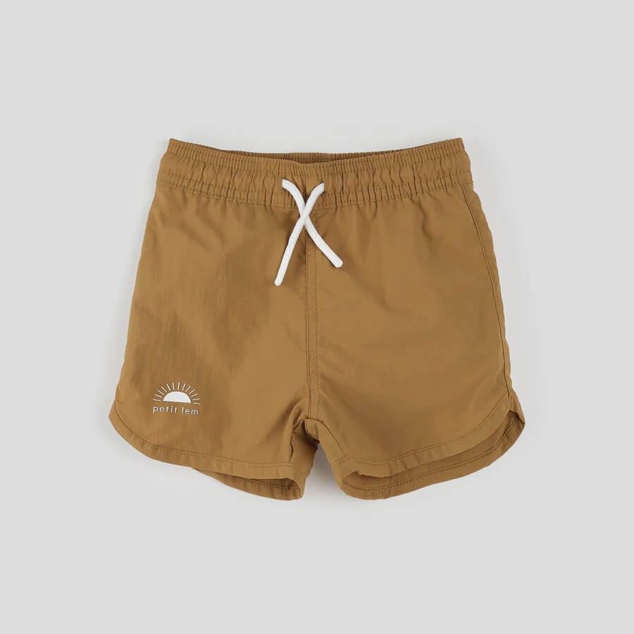 Maillot short caramel
