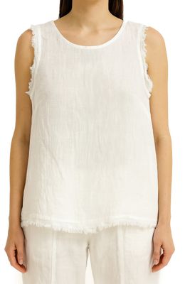Camisole couleur sable 100% lin 6193