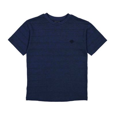 T-shirt maille structurée marine 6029