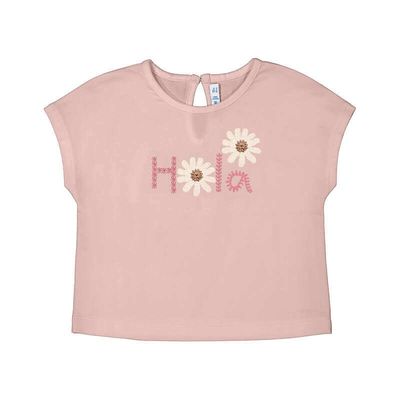 T-shirt applique crochet 1084