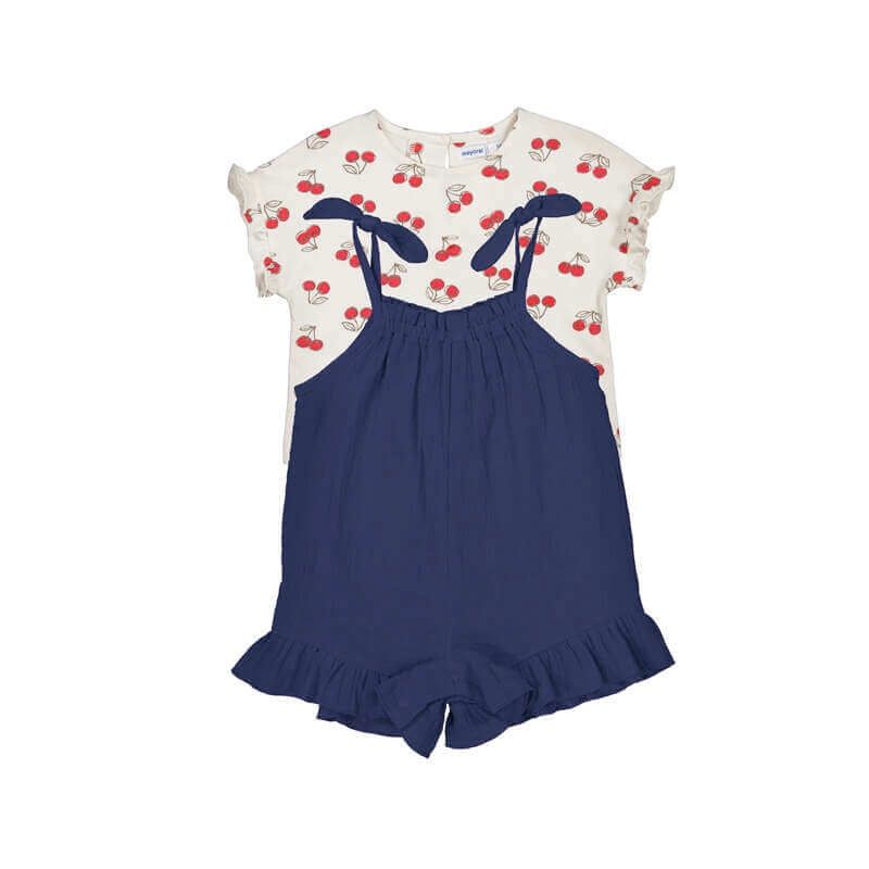 Ensemble salopette et t-shirt 1656