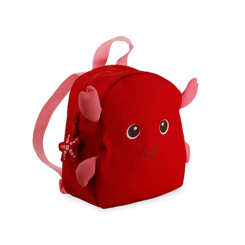 Sac à dos rouge crabe 0158