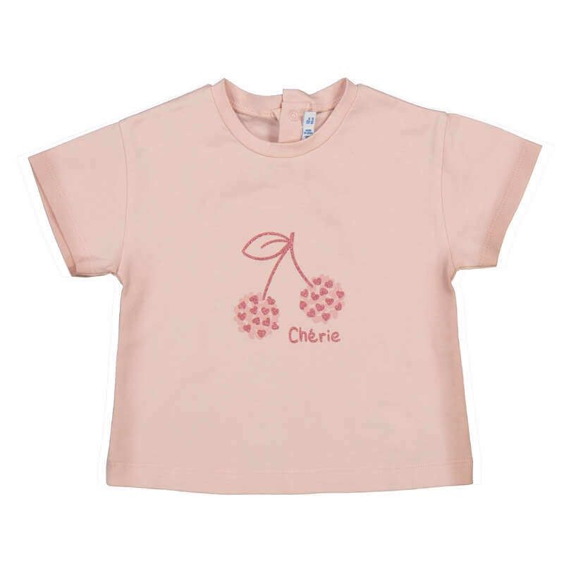 T-shirt rose cerise 105