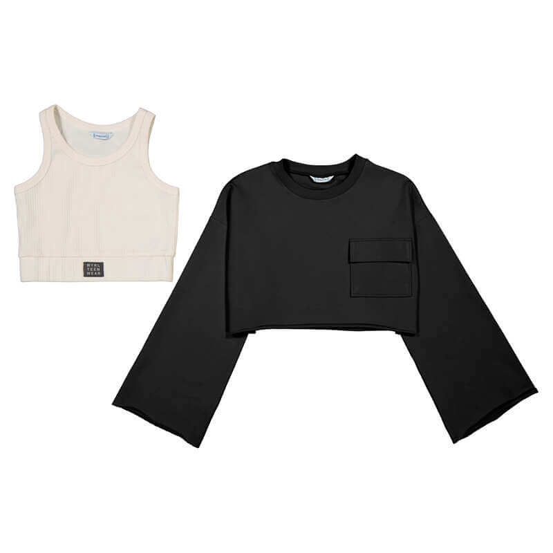 Ensemble 2 pièces camisole et pull 6402