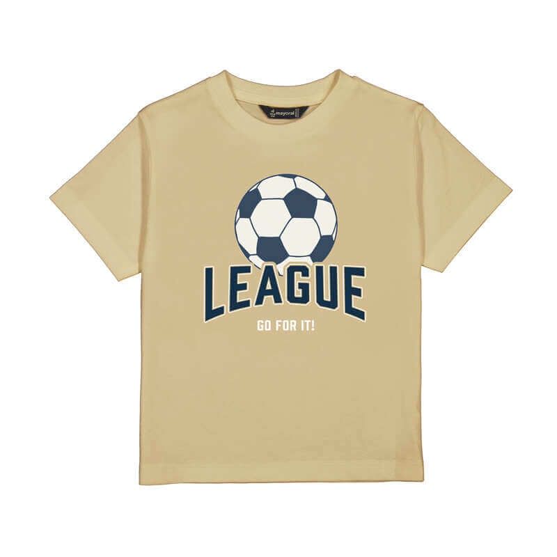 T-shirt league noisette 3074