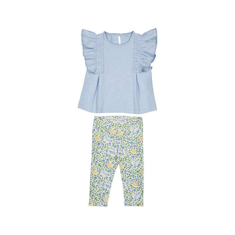 Ensemble 2 pièces camisole et legging à motif 1748