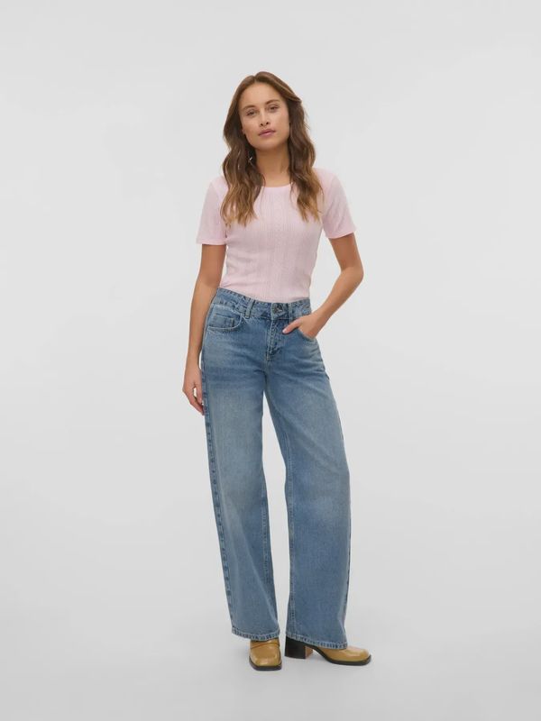 T-shirt basic rose 5607