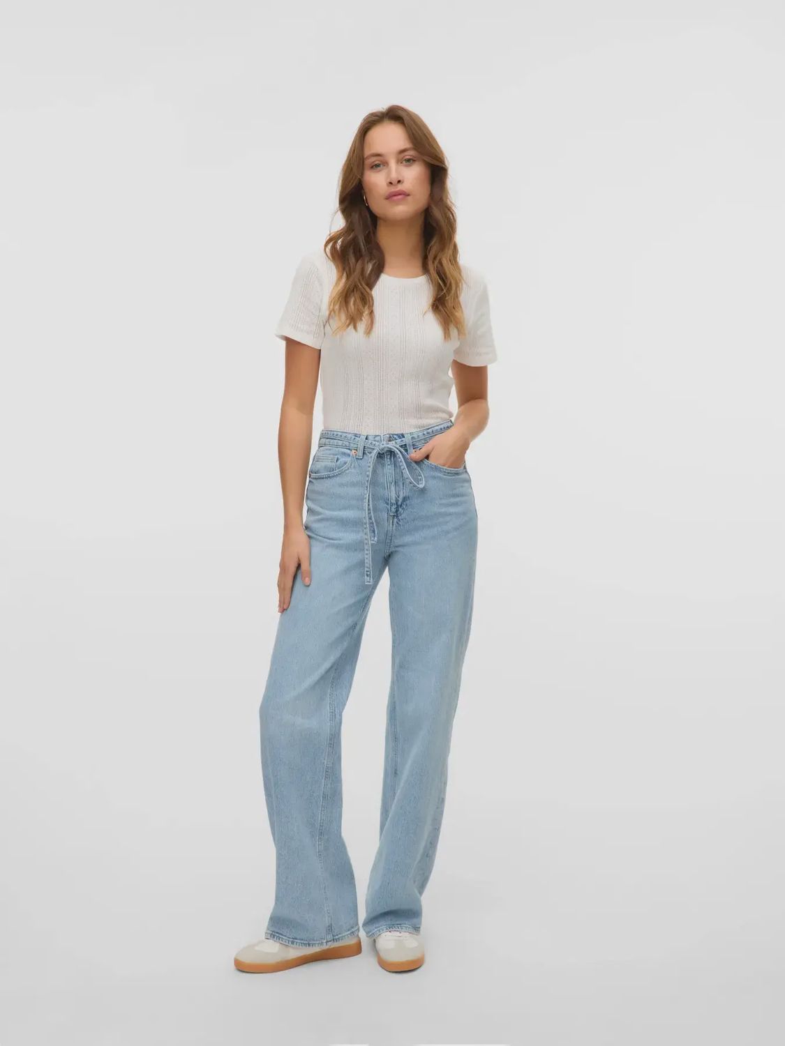 T-shirt basic blanc 5607