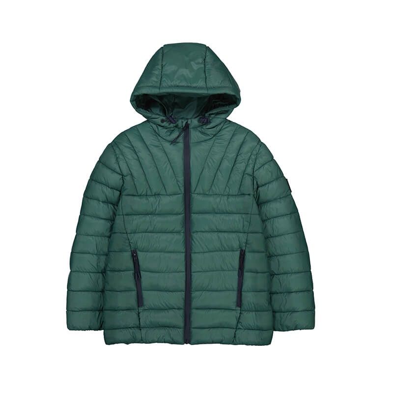Manteau matelassé vert