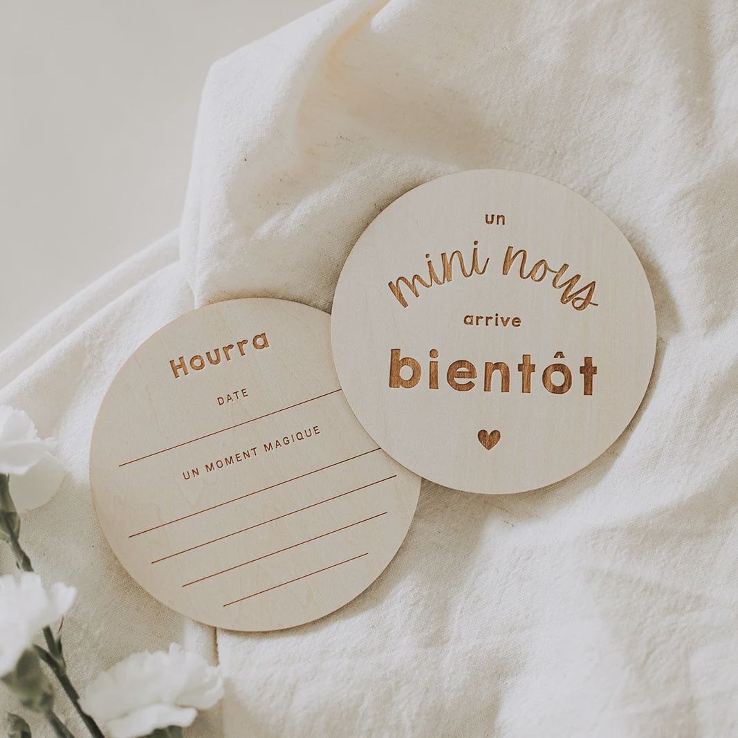 Pastille de bois - Mini nous EA1