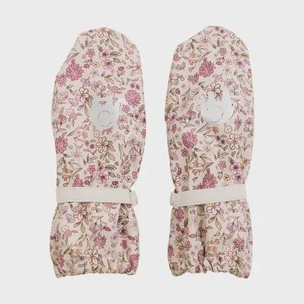 Mitaine motif fleurs 0494