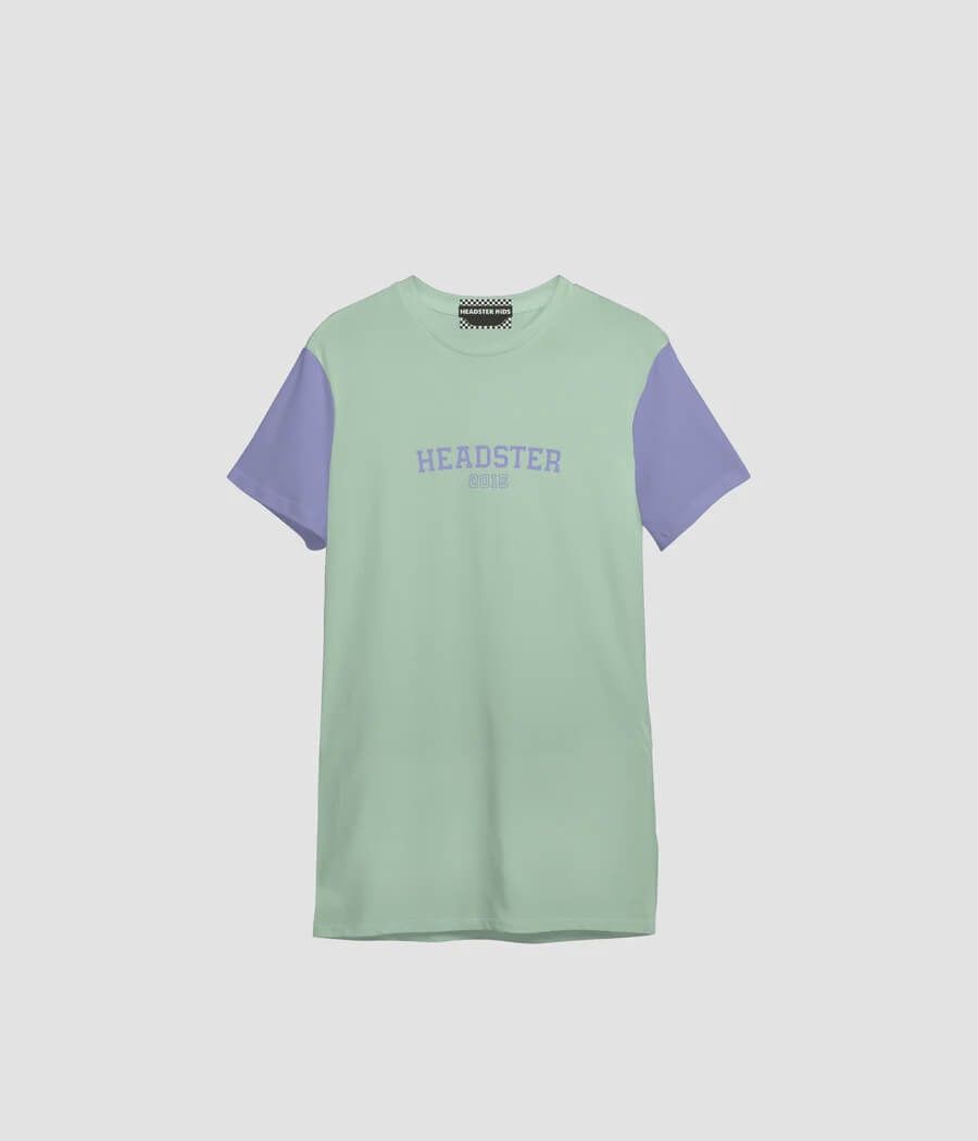 t-shirt robe vert 0339