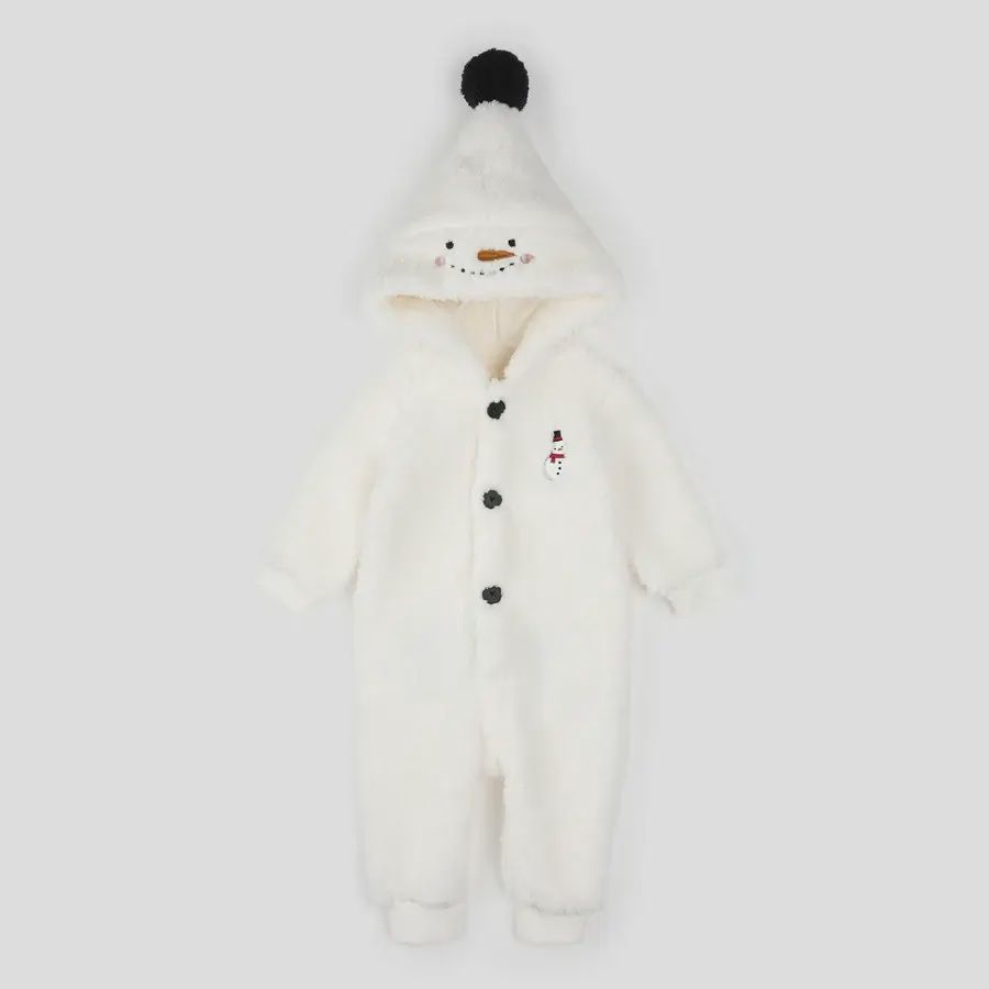 Ensemble 1 pièce Sherpa blanc
