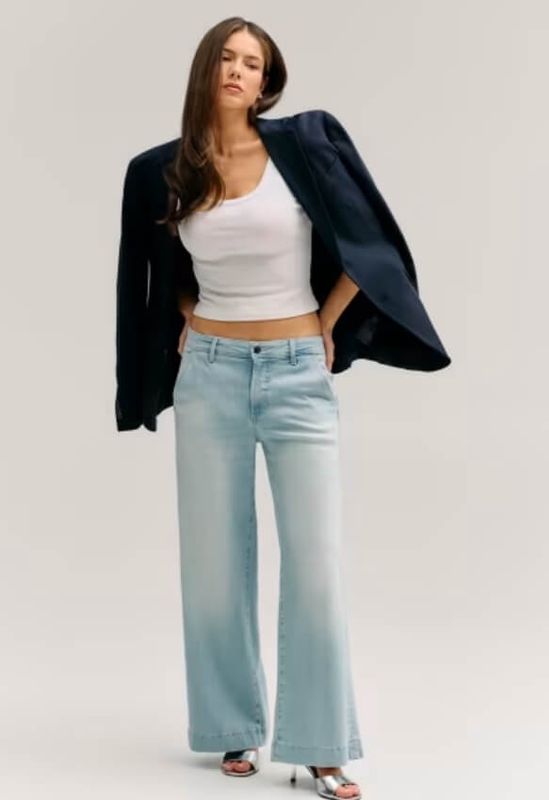 Jeans Zoya jambe large 0689