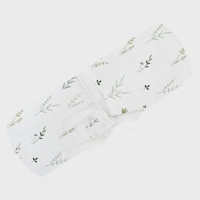 Couverture Mousseline Feuilles