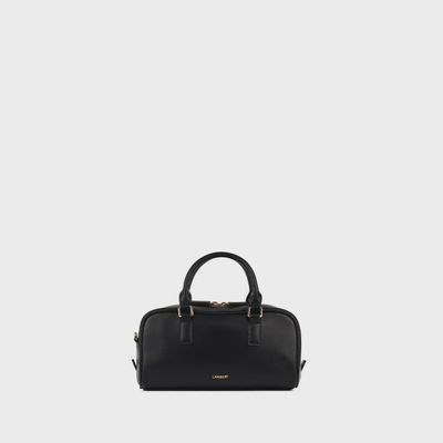 Le Camille - Sac à main 2-en-1 en cuir vegan noir