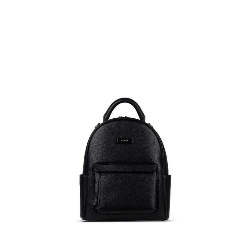 Le Maude - Sac à dos 3-en-1 en cuir vegan noir