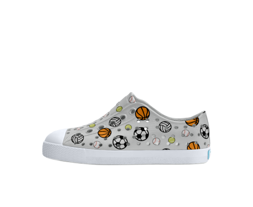 JEFFERSON PRINT KIDS, Colour: HYAMS GREY/ SHELL WHITE/ BALL PACK, Size: C7