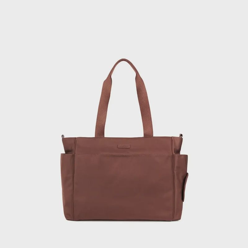 Le Milani – Sac fourre-tout maternité en nylon sienna