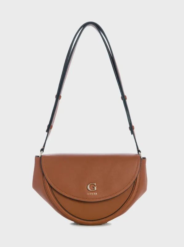 Sac Coleen à rabat caramel/brun 3921